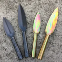 New Carbon Steel Willow Leaf Shovel Succulent Plants Planting Loose Soil Tool Outdoor Digging Shovel for Home Gardening Tools 1