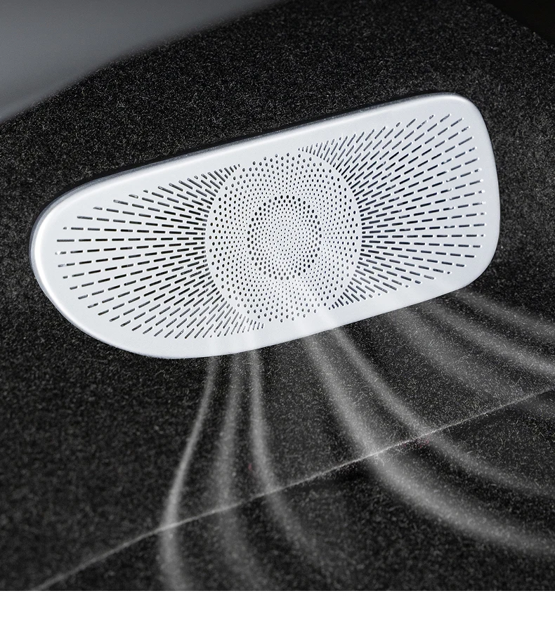 For ZEEKR 7X Air outlet protection cover under the seat Metal dust cover Anti-cl
