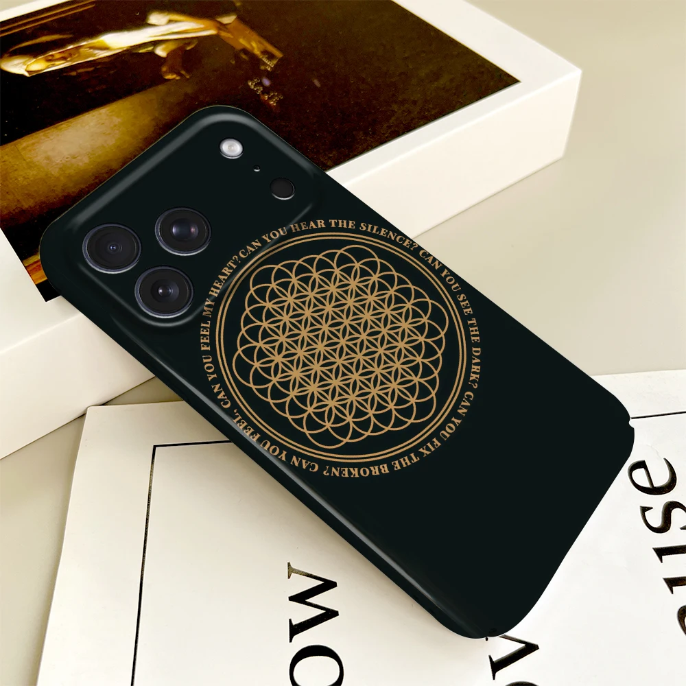 Glossy HD Hard Cover Film Shell - B-Bring Me B-BMTH Horizon Design Phone Case