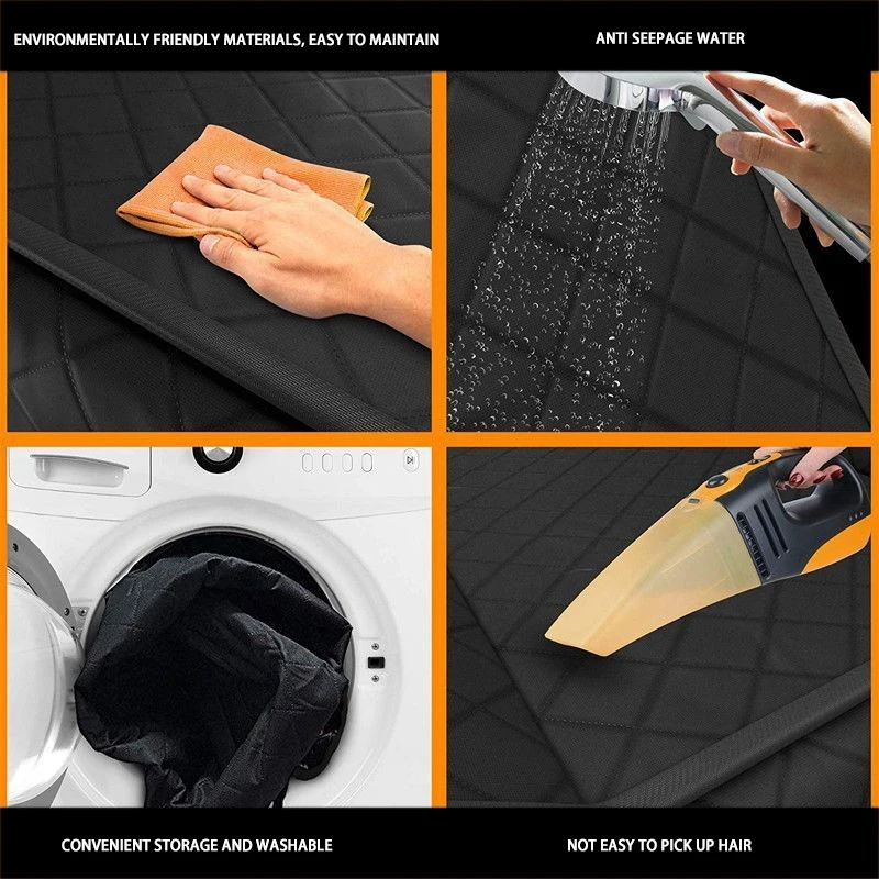Pets Dog Car Seat Cover Protector for Back of SUV s Waterproof Convertible Hammock Backseat