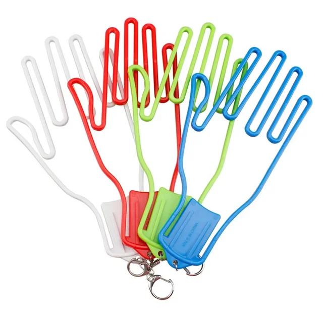 CRESTGOLF Golf Gloves Stretcher Holder Keeper Dryer Shaper Plastic Support Frame Tool Accessories 4 Color 3