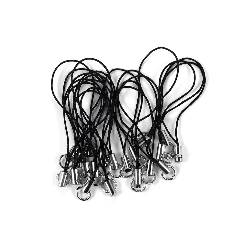 Festive Lanyard & Keychain Charm Set with Lobster Clasps - 100 Pieces