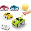 Remote Controlled Cartoon Electric Vehicle Children Toy Sensor Car Sensing Obstacle Avoidance Follow Crawling Car Christmas Gift 2