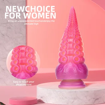 Silicone Octopus Tentacle Huge Monster Dildo Sex Toy for Women Anal Plug Prostate Massage Butt Plug Dildo for Anal Adult Toys 4