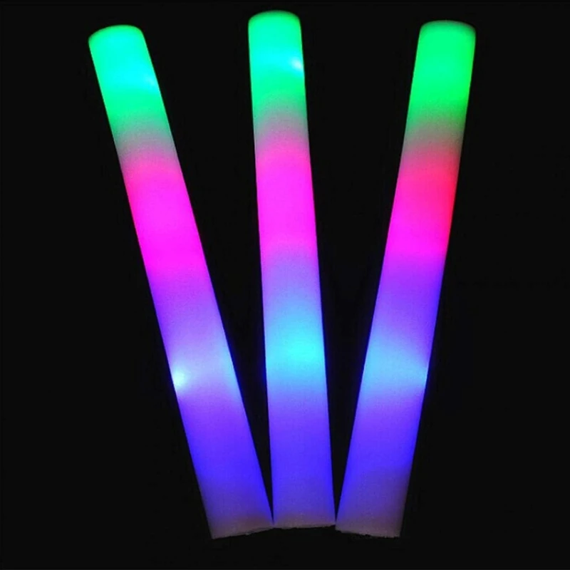 1pcs Glow Sticks For Wedding Birthday Colorful 3 Flashing Led Light