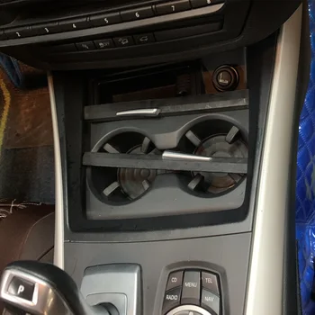 Per BMW X5 X6 E70 E71 E72 portabicchieri per Console anteriore persiane scorrevoli copertura Trim Center Roller Blind Cover sostituzione 2007-2014