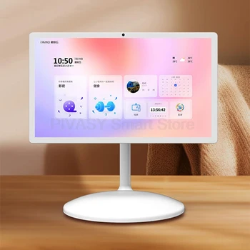 Per il fitness interattivo con touch screen da pavimento Smart TV da 24,5 pollici Monitor mobile girevole Casting wireless girevole 1