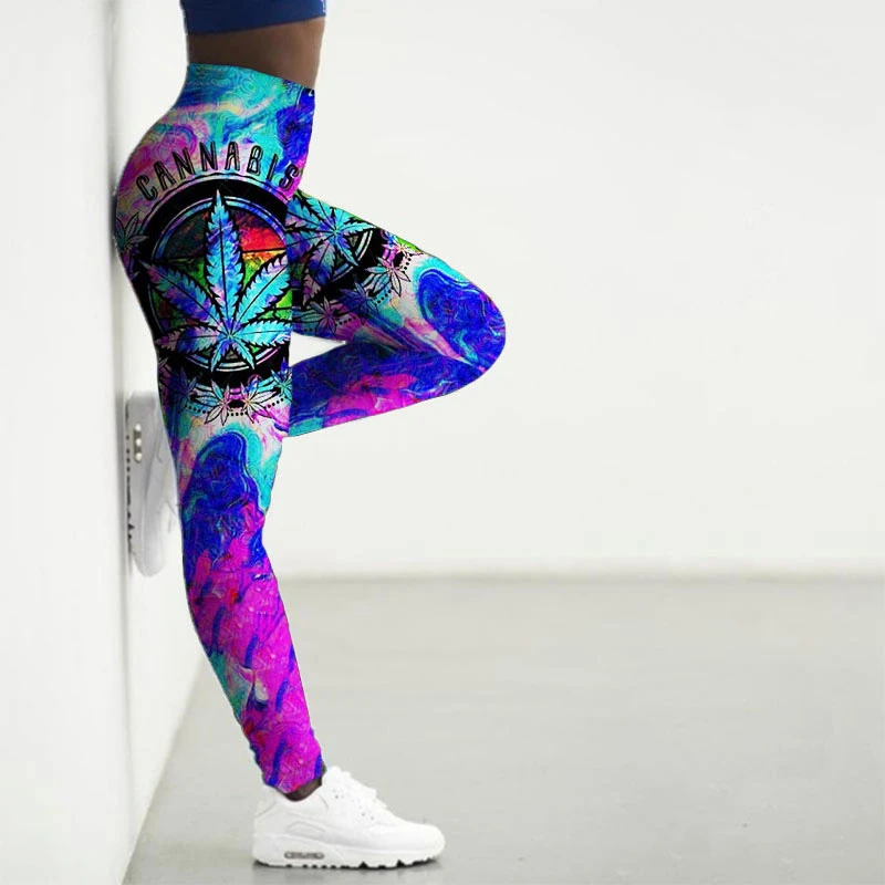 gym leggings Leggings Women High Waist 3D Tiger Flame Leaf Printed Sport Legings Yoga Pants Gym Clothing Workout Leggins Ladies Leginsy leggings with pockets