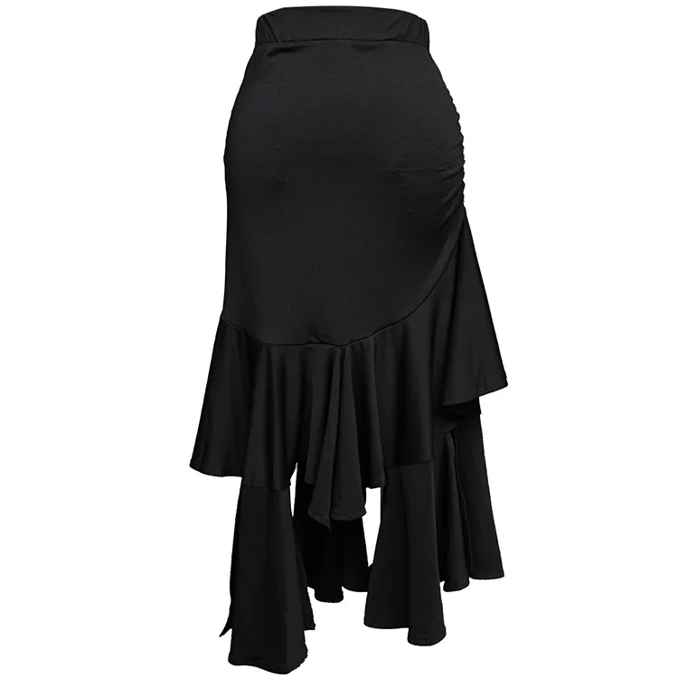 삼바 댄스용 라틴 댄스 스커트, 살사 댄스 의상, 차차 연습 스커트