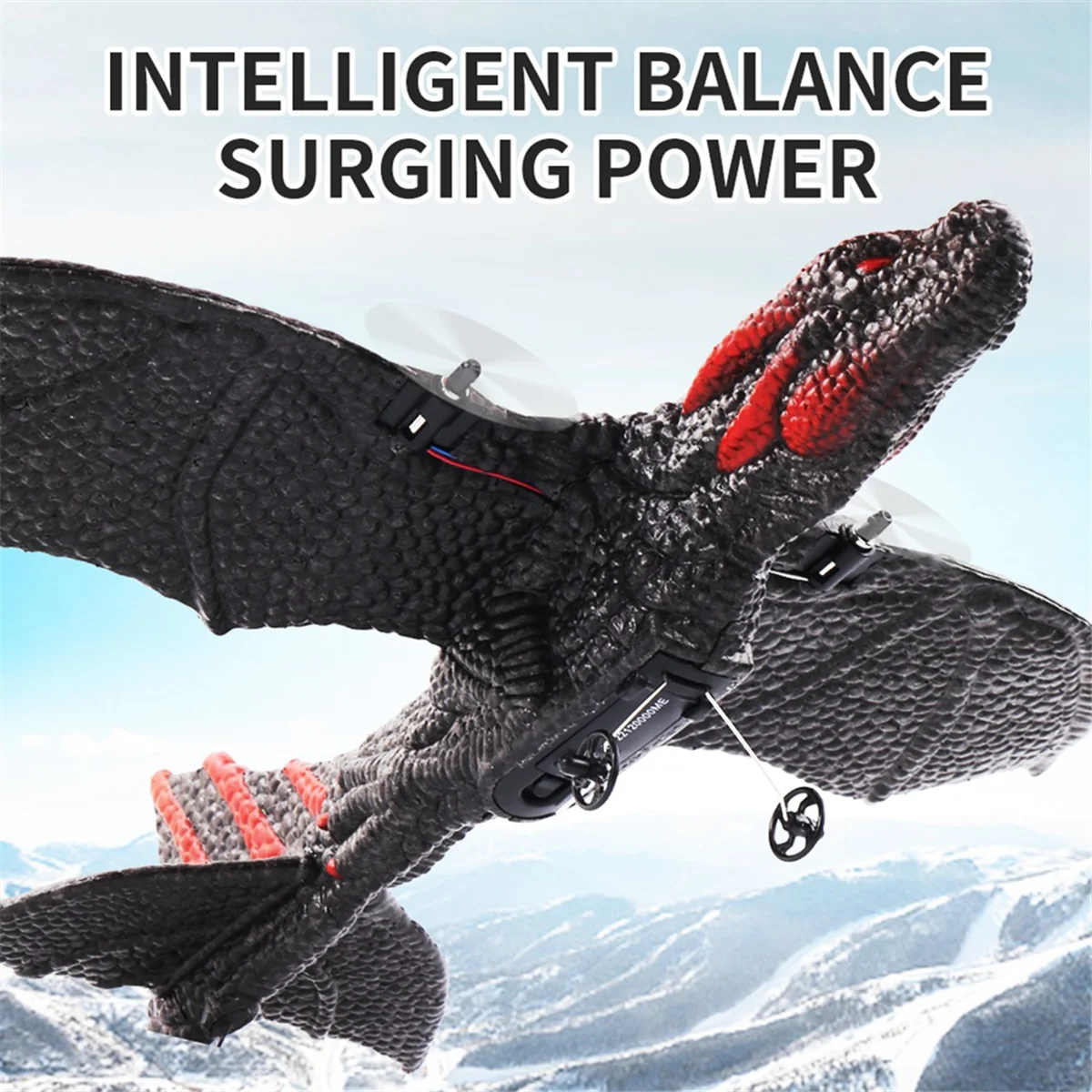 RC Plane 2.4G Simulated Flying Dragon Aircraft Remote Control Flying Model Glider Airplane EPP Foam Toys Gift for Kids