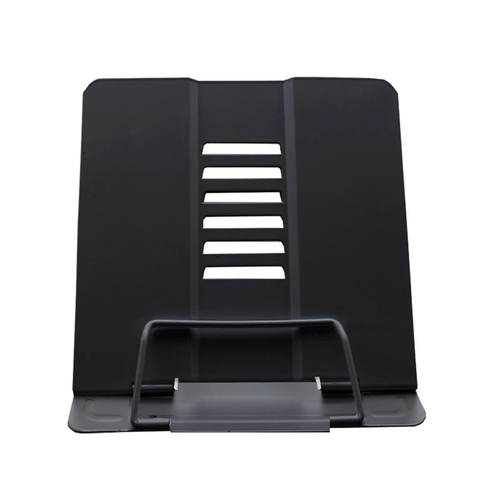 Book Stand Portable Book Stopper Reading Stand Metal Adjustable Student Foldable Children Writing Bracket Office Use