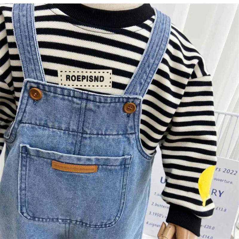 Kids Denim Overall Pants 5