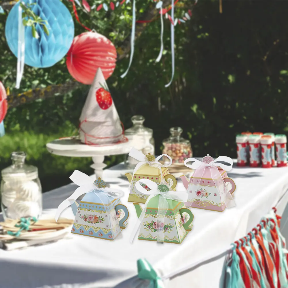 25pcs Mini Teapot Gift Boxes 5