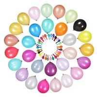 100Pcs Balloons Assorted Colors,12 Inch Latex Party Balloons for Birthday Party, Light Multi Color Balloons Rainbow Balloons 1