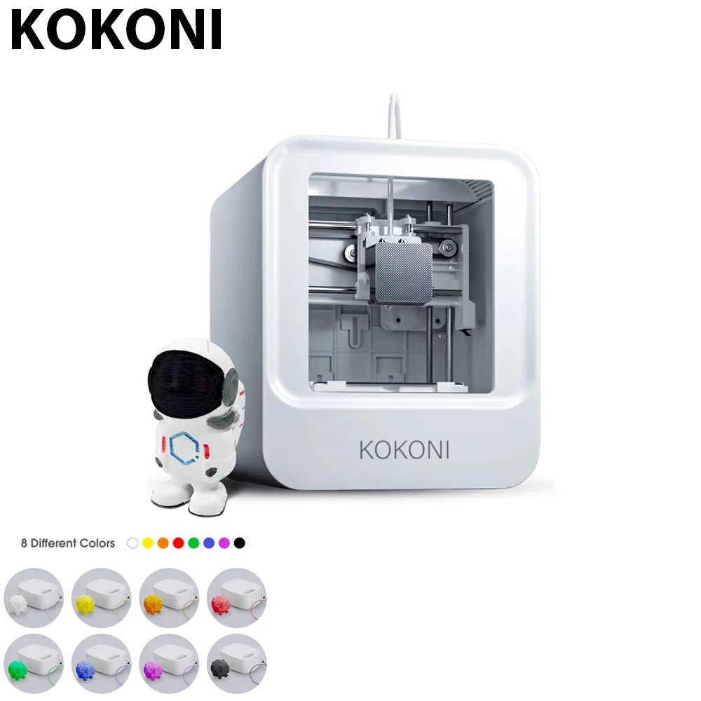 Newest KOKONI 3D Printer Mini Home High Precision Industrial Desktop-level 3D Printer App Smart Control Photo Model
