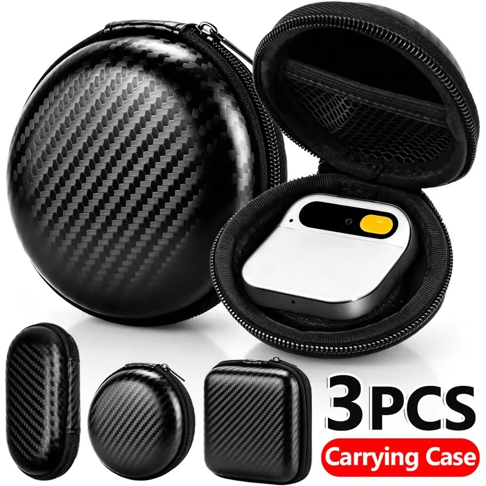 Compact Earphone Carrying Case: Portable EVA Storage Bag & Travel Pouch