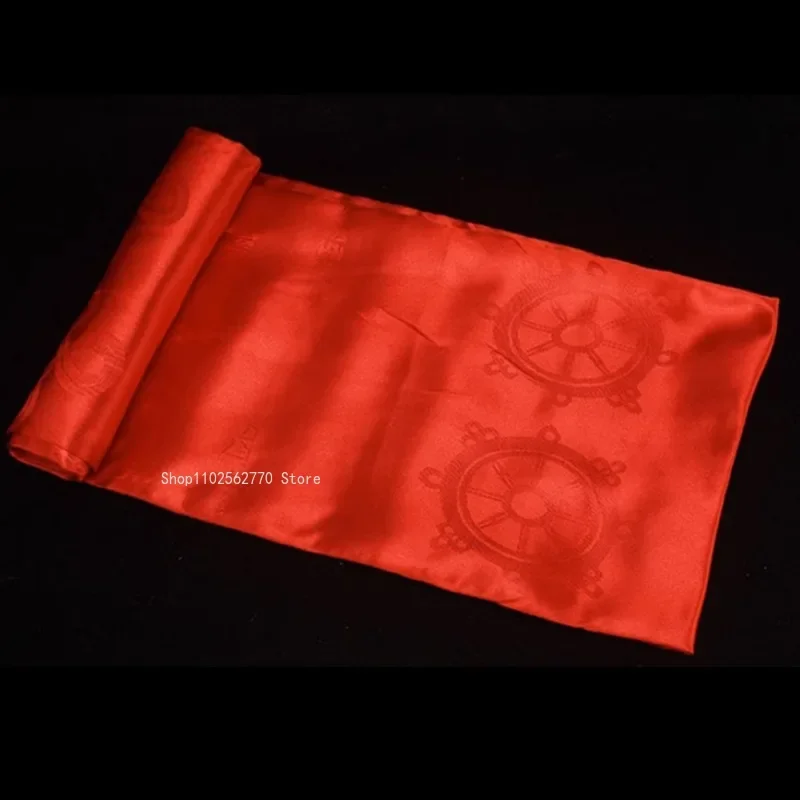 Silk Five-color Eight Auspicious Pattern Buddhist Hall Decoration Supplies Tibetan Stage Performance Festival Etiquette