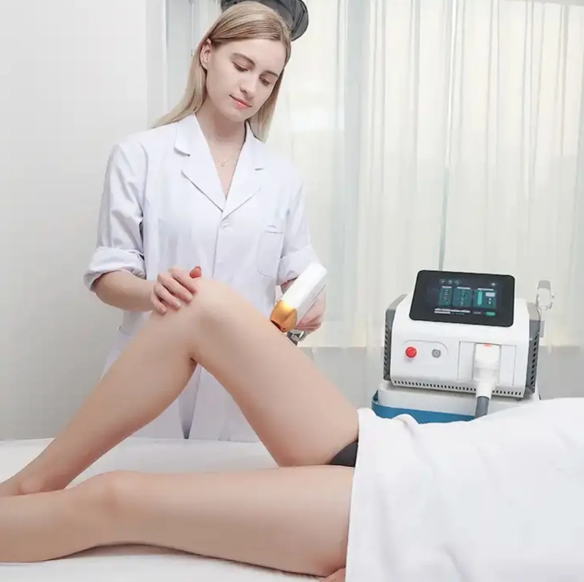 Professional 755 808 1064 Laser Painless Permanent Hair Remover Epilator Electrolysis Hair Removal Laser Machine