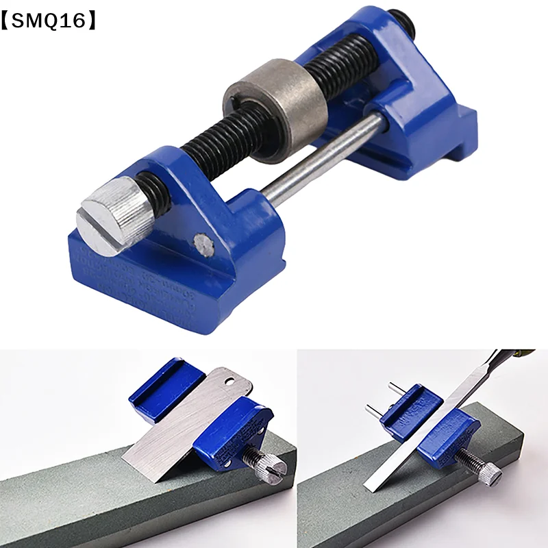 Affilacoltelli Manuale in Metallo per Scalpelli da Legno, Utensile Abrasivo per Affilare Lame, Strumento per Affilatura per Lavorazione del Legno e Pialle in Ferro【SMQ】 - immagine 2