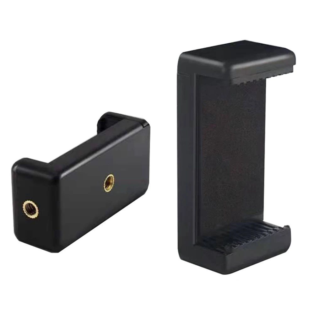 Tripod Stand Phone Clip 1/4 Inch Screw Hole Holder For Tripod Mobile Smart Phone Universal Accessories Stand Mount phone tripod mount