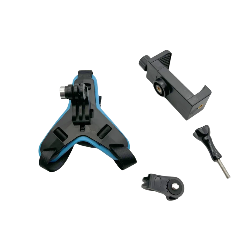 Motorrad helm Kinn halterung für Gopro Held 12 11 10 9 8 7 6 5 Action Sport kamera halter Motorrad Stander Go Pro Zubehör – Detail 8