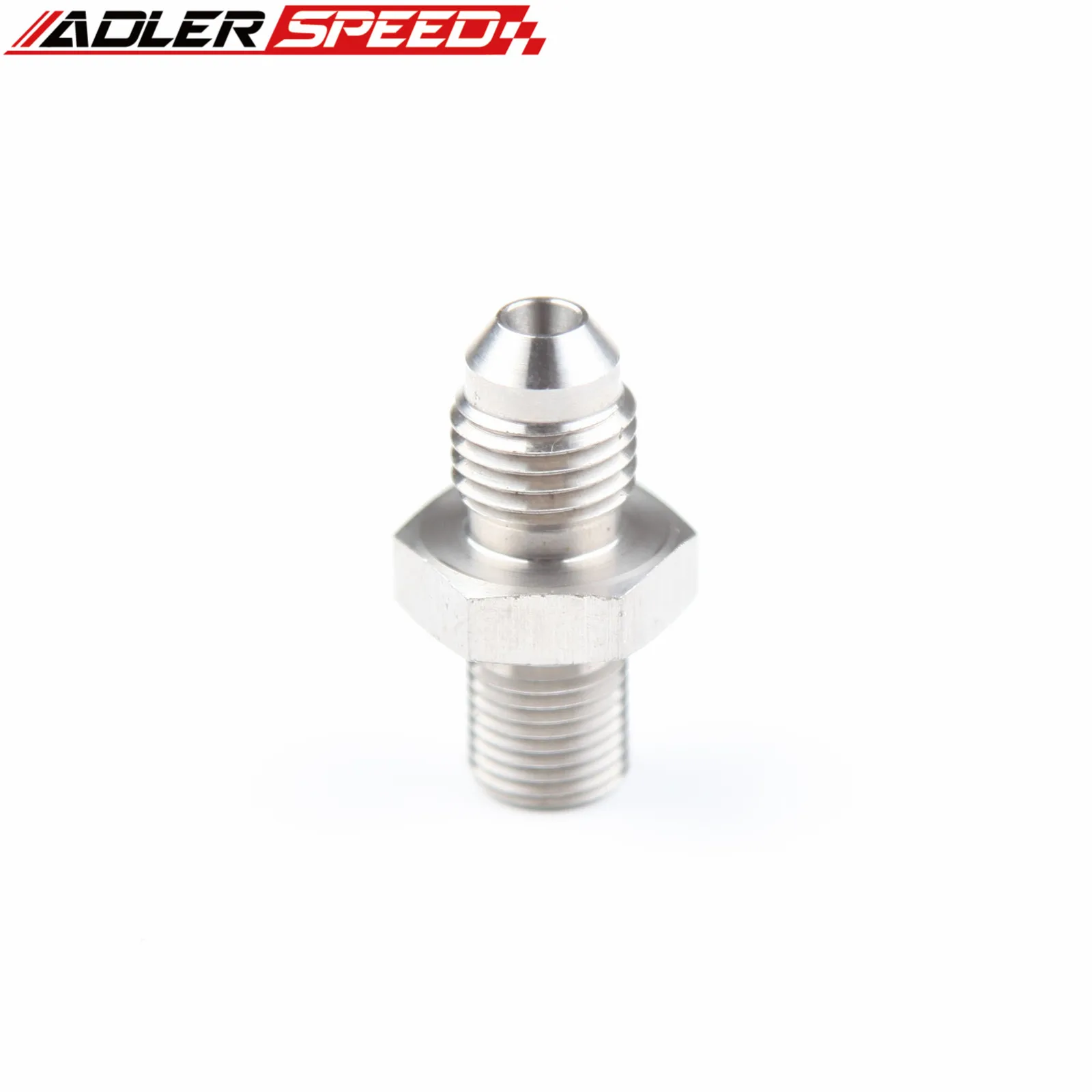 3AN AN-3 AN3 /-4AN AN4 수컷에서 M12X1.0 M10X1.0 메트릭 스테인리스 스틸 브레이크 피팅 어댑터