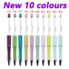 100Pcs Newest Colour Creative Plastic Beaded Pen Ballpoint Pen Printable Beadable Pen DIY Gift for Student Office Supplies 3