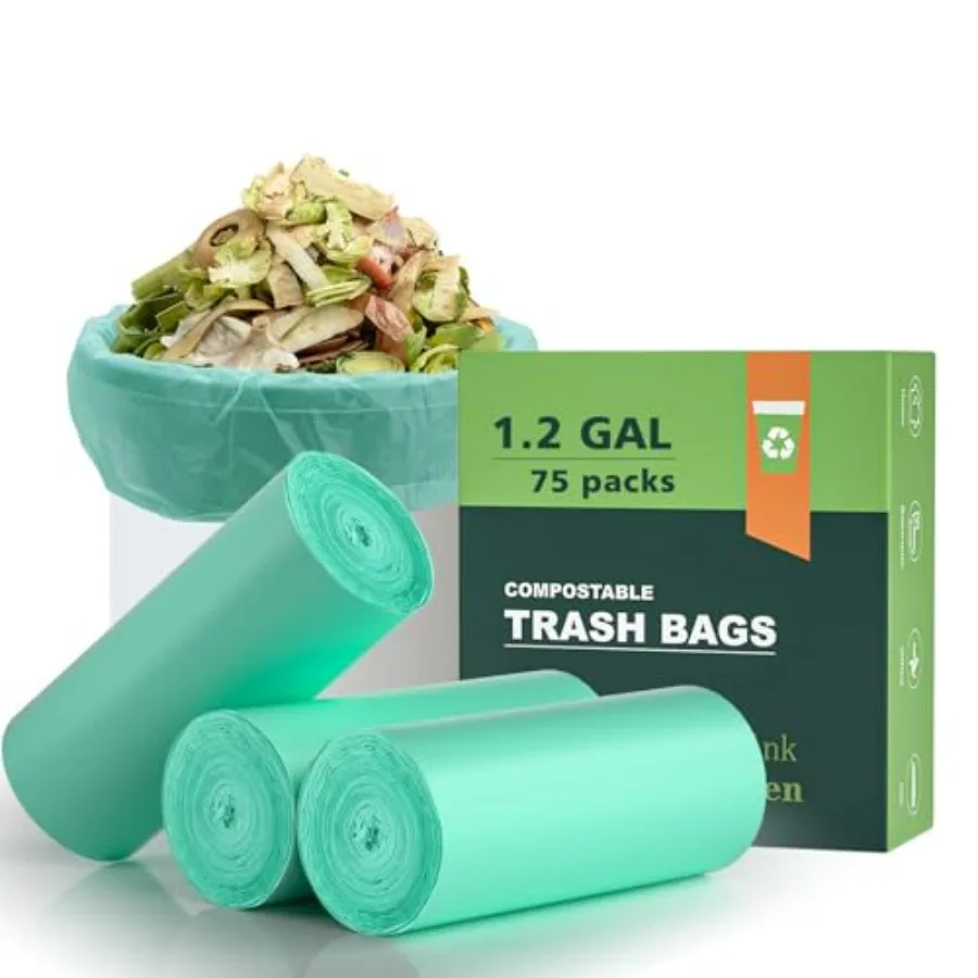 Compostable Small Trash Bags for Home Office