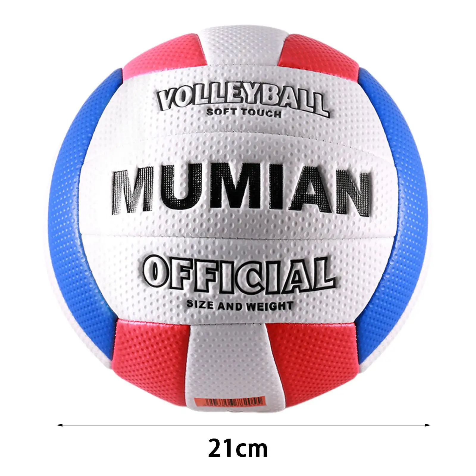 Outdoor Volleyball Sports Ball Professional Soft Volleyball Ball Size 5 Beach Game for Men Women Practice Competition