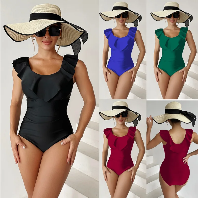 

Женский купальник из 2 предметов, комплект бикини с высокой талией, купальный костюм, женский купальник, бикини на шнуровке, пляжная одежда, бикини