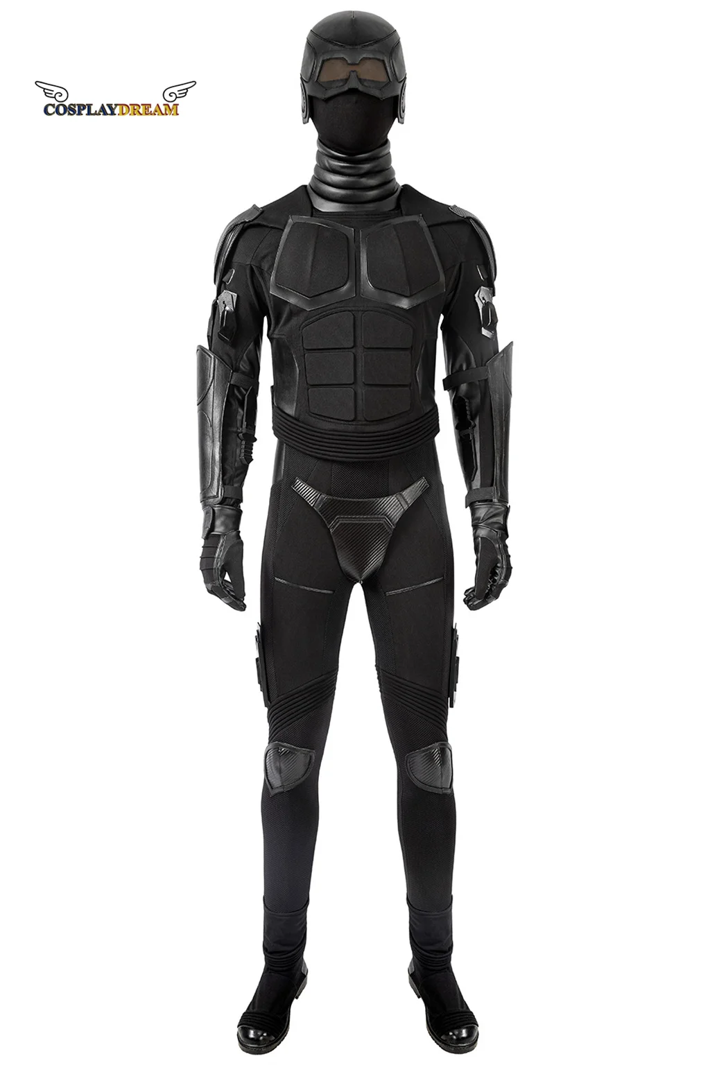 

The Boys Season 2 Black Noir Cosplay Costume Halloween Carnival Superhero Battle Outfit Adult Men Black Jumpsuit