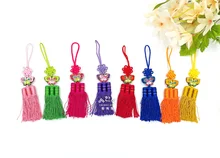 

Butterfly Embroidery Pendant Hanbok Pendant Car Hang Gift Wrapping Cloth Decoration Pendant and Hanbok Accessories