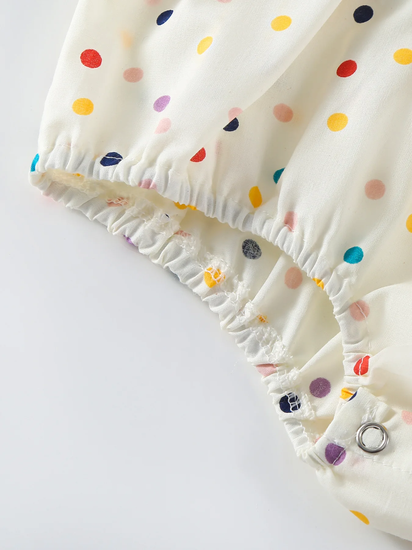 Colorful Dot Girls Sleeveless Bodysuit