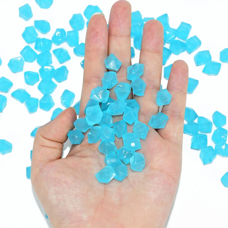 300Pcs Mix Color Garden Luminous Stones Pebbles Glow In Dark Outdoor Trail Home Aquarium Decorations DIY Craft Accessories