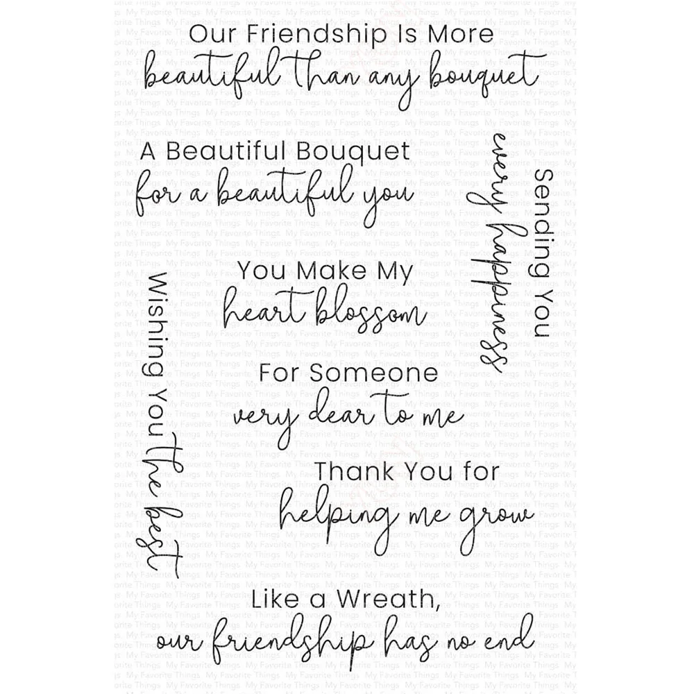New Dry Text Bouquet Vintage Clear Silicone Stamp Sticker Per Scrapbooking Fai Da Te/Album Fotografico Timbro Decorativo Trasparente