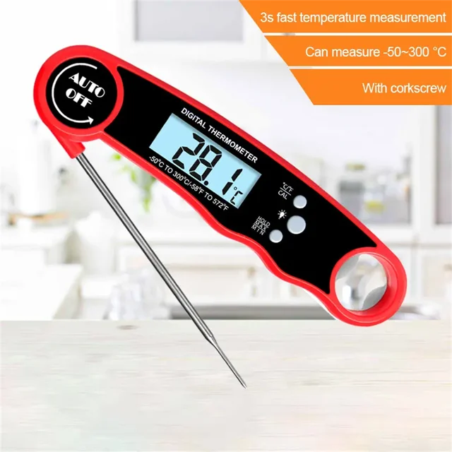 Instant Read Digital Thermometer This digital thermometer can quickly and  accurately measure temperatures-AliExpress
