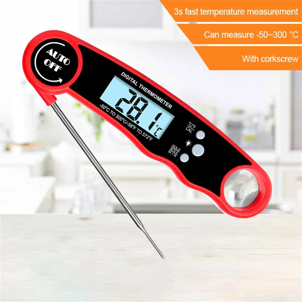 Ce RoHS Approved Waterproof Meat Thermometer for Kitchen Cooking - China  Instant Read Meat Thermometer, Meat Thermometer