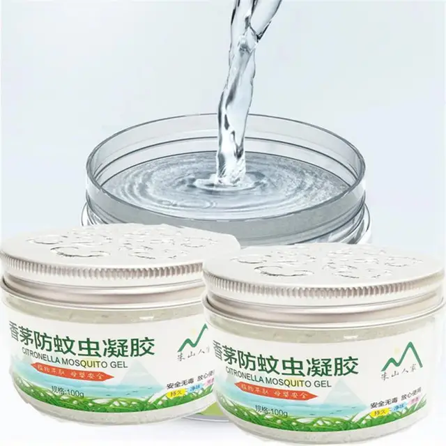 Növény Citronella Nem Mérgező Szellőztető Gél Biztonságos Terhes Nők És Csecsemők Számára Háztartási Szúnyogtaszító Krém Háztartás - Image 5
