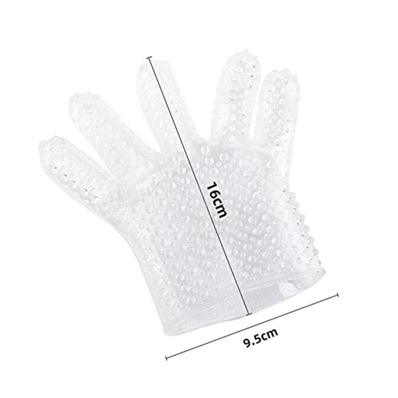 Silicone Bathing Massage Glove Spike Glove Toys Masturbator EroticToy Sex Tool For Women