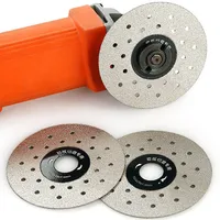 4" 100mm Diamond Dry Cutting Disc Slabs Porcelain Ceramic Tile Marble Thin Cutting Blade Discs for Marble Machine, Angle Grinder
