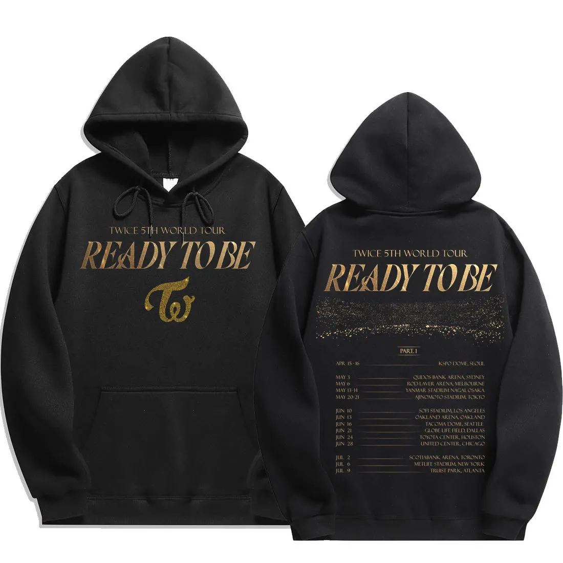 

Толстовка унисекс с капюшоном и надписью READY TO BE, Y2k