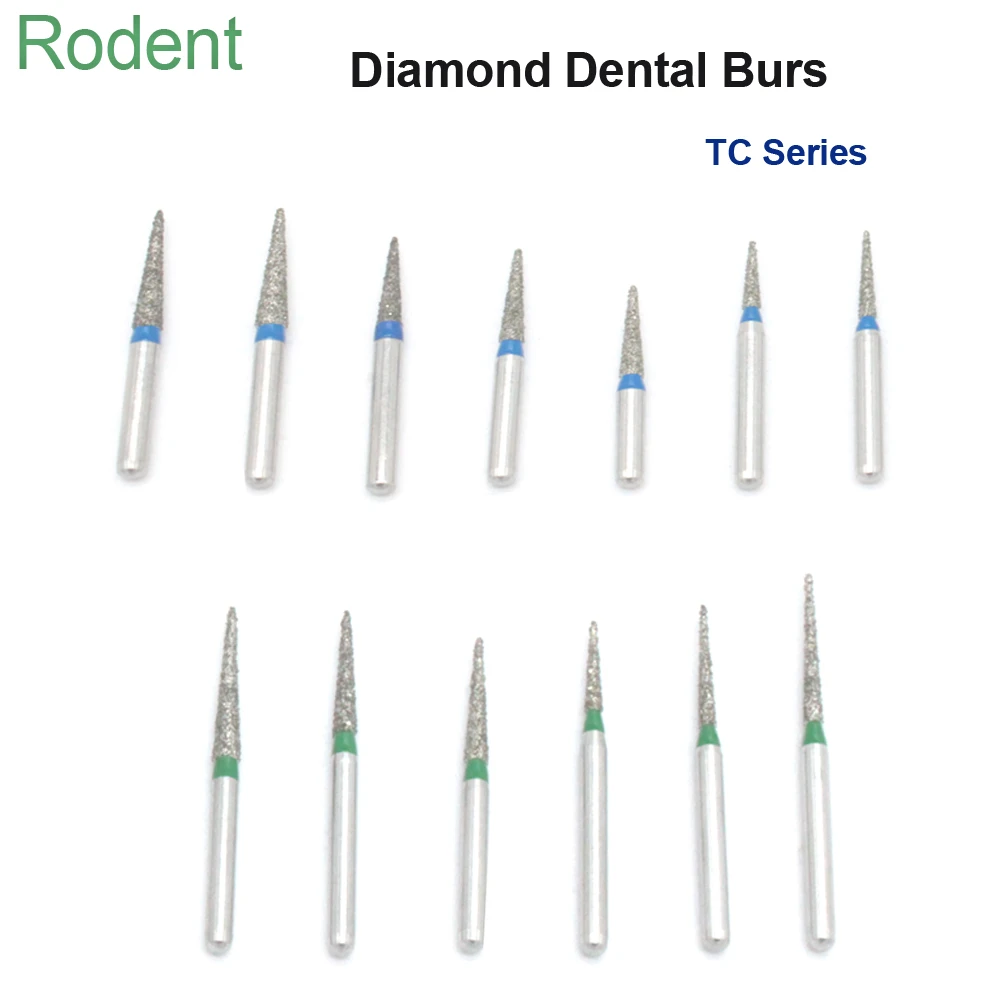 20pcs Dental Diamond Burs Drill Dental Burs Dia burs for High Speed