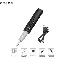 

CMAOS Wireless Bluetooth 5.0 Receiver Transmitter Adapter 3.5mm Jack For Car Music Audio Aux A2dp Headphone Reciever Handsfree