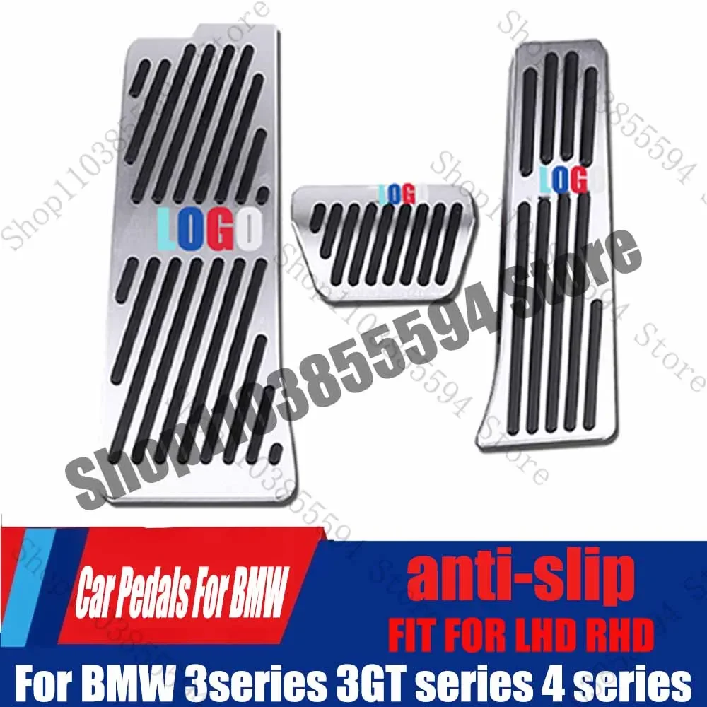 

For BMW 3series 3GT series 4 series Car Pedals Foot Rest Brake Accelerator Fuel Pedal Pad Cover