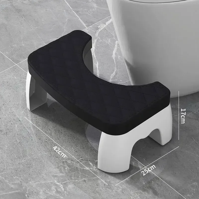 Toilet stool Home bathroom hair non-slip foot stool office plastic foot child pregnant woman artifact toilet seat stool