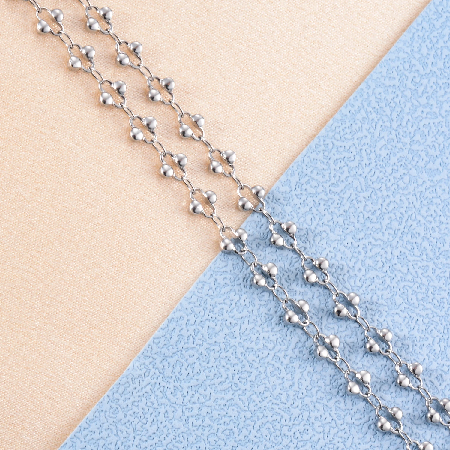 Elegant Stainless Steel Charm Bracelet/Necklace in Gold & Silver for Women - Fashion Jewelry Gift