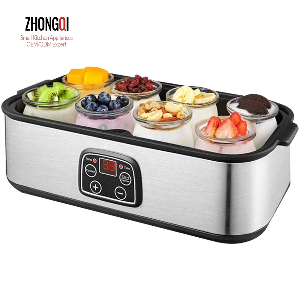 

High Quality Greek Seperate Cups Professional Home Portable Electronic Healthy PP Material Made Yogurt Maker