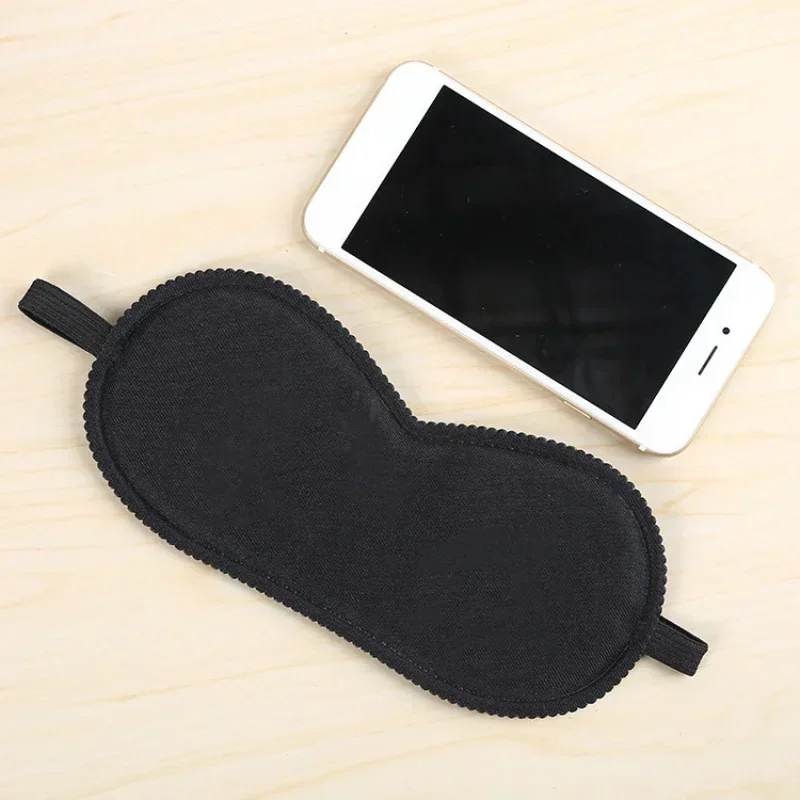 수면안대 1pc Sleeping Eye Mask Black Eye Shade Sleep Mask Black Mask Bandage on Eyes for Sleeping Emotion Sleep Masks 4