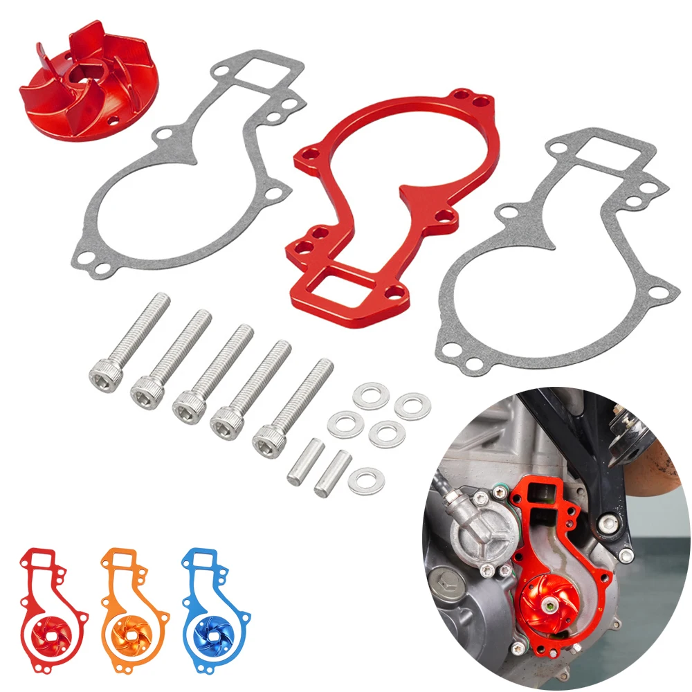 Per Husqvarna 701 Kit Guarnizioni Distanziatore Girante Raffreddamento Pompa Acqua Ad Alto Flusso In Alluminio Moto Per Gasgas Sm 700 Es 700 2022 2023