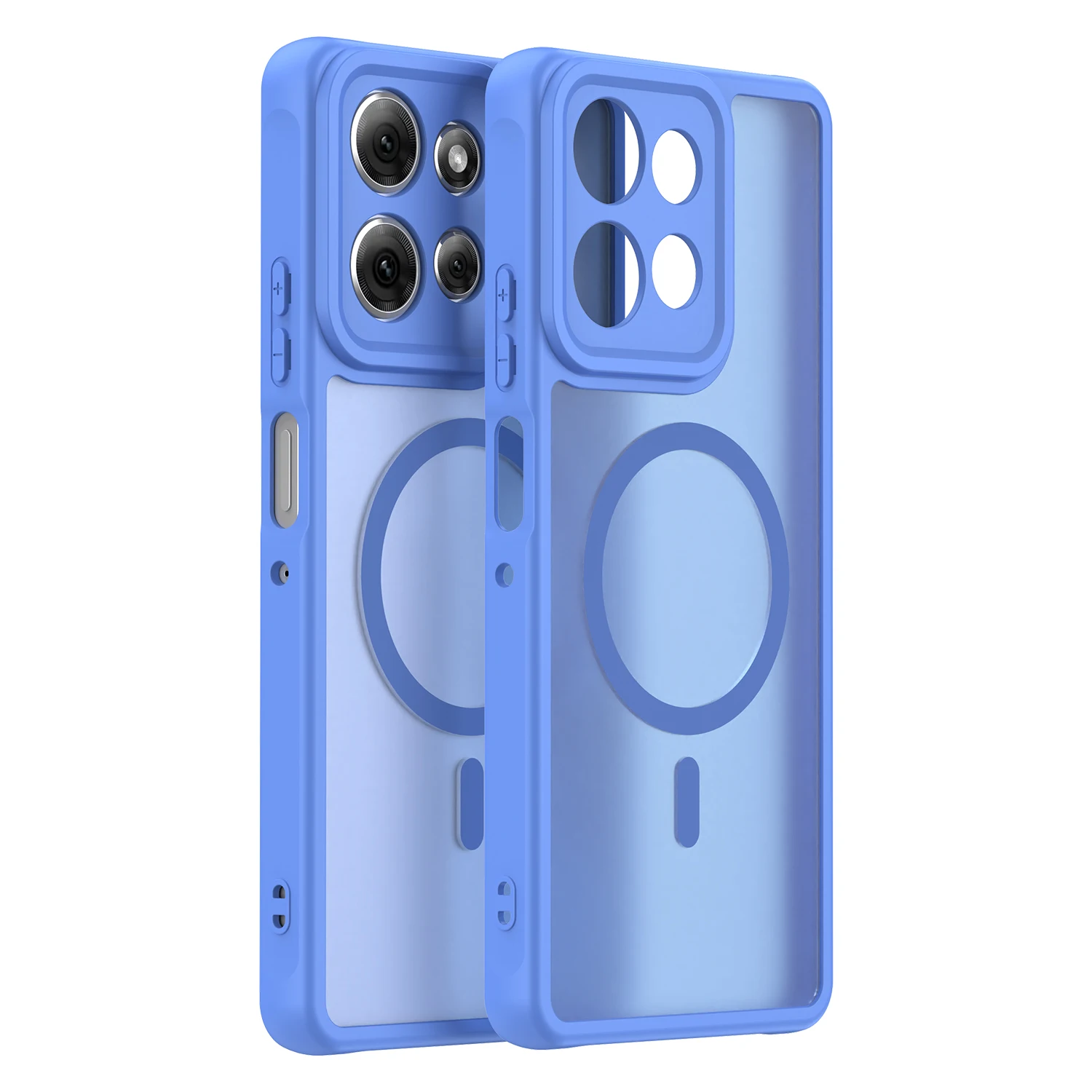Durable Armor Bumper Shockproof Silicone Phone Case - Hard Cover Capa